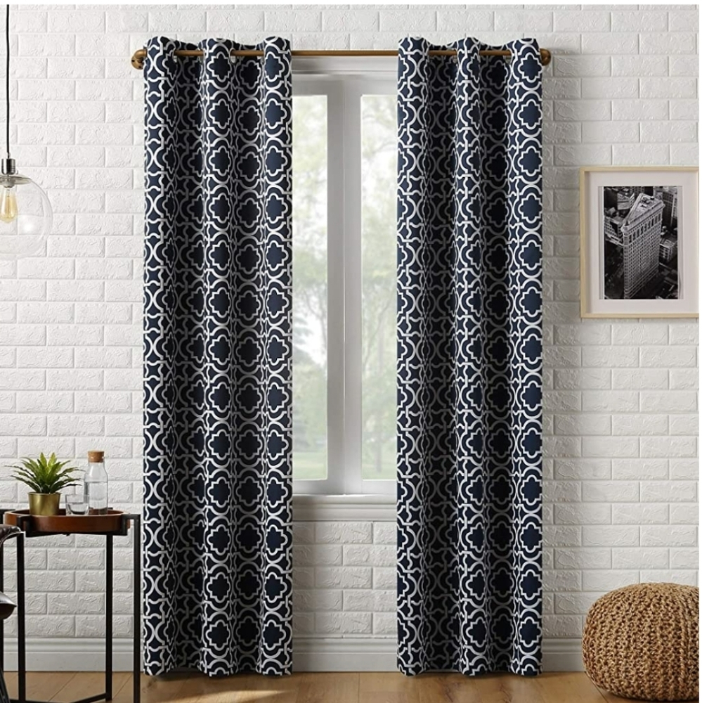 4 curtain panels, 40"×84"